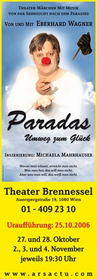 Paradas - Umweg zum Glück - Uraufführung am 25. Okober 2006